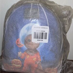 Loungefly Trick 'R Treat Glow-In-The-Dark Sam Mini Backpack Halloween!